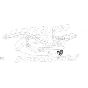 00357562  -  Bracket - Rear Sway Bar Bushing